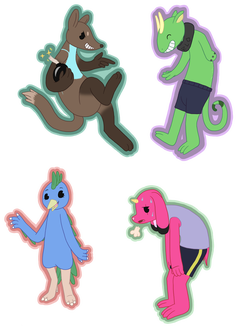Multiple Chibis w/ wraparound