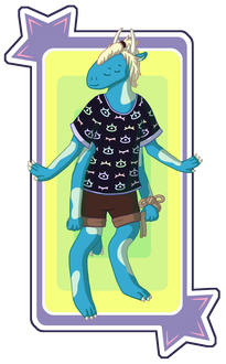 Fullbody w/ shape bg