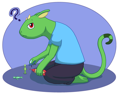 Fullbody w/ shape bg